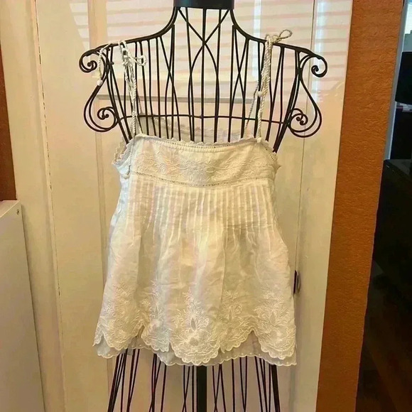 NWT Joie Lace Ivory Tank-Sz XXS - Picture 2 of 5
